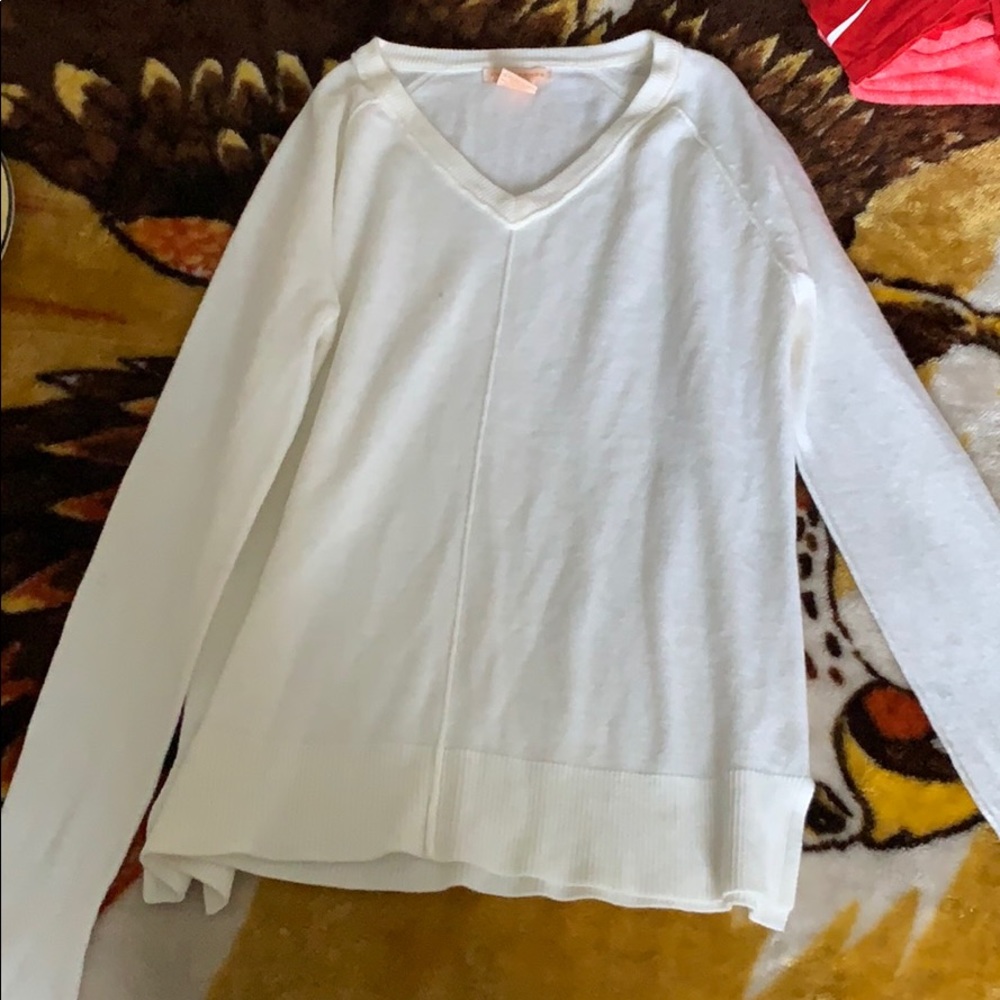 V-neck sweater